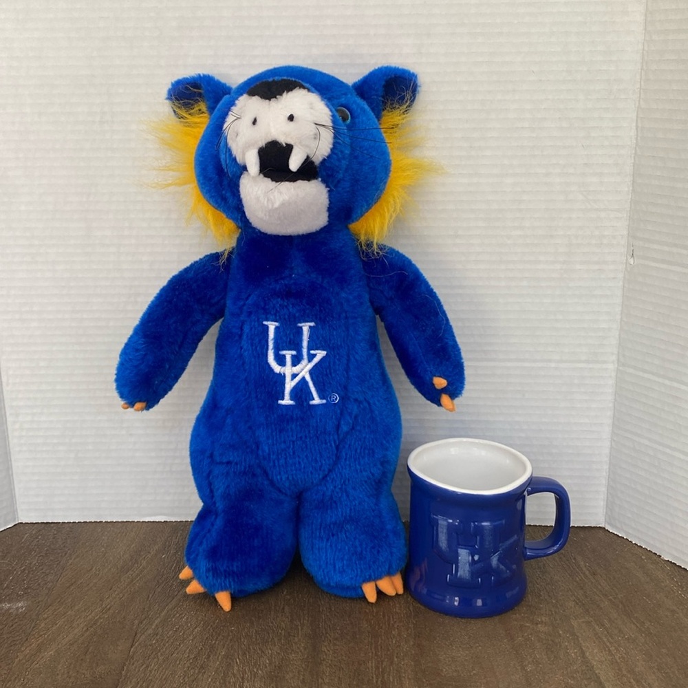 Kentucky Wildcat Plush Toy‎ & Coffee Mug